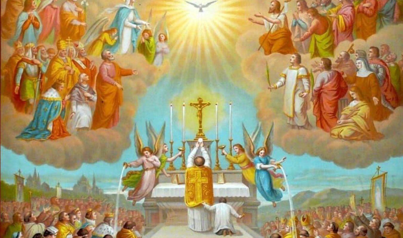 Catholic evangelism flier