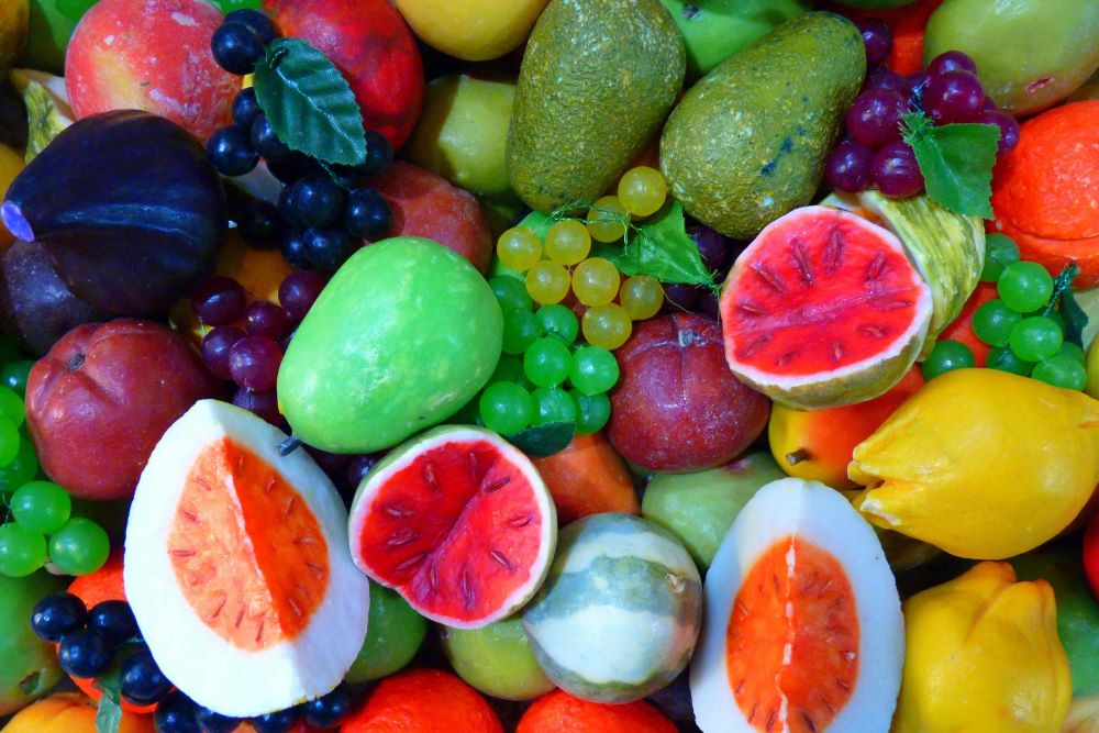 Red Yellow and Green Fruits