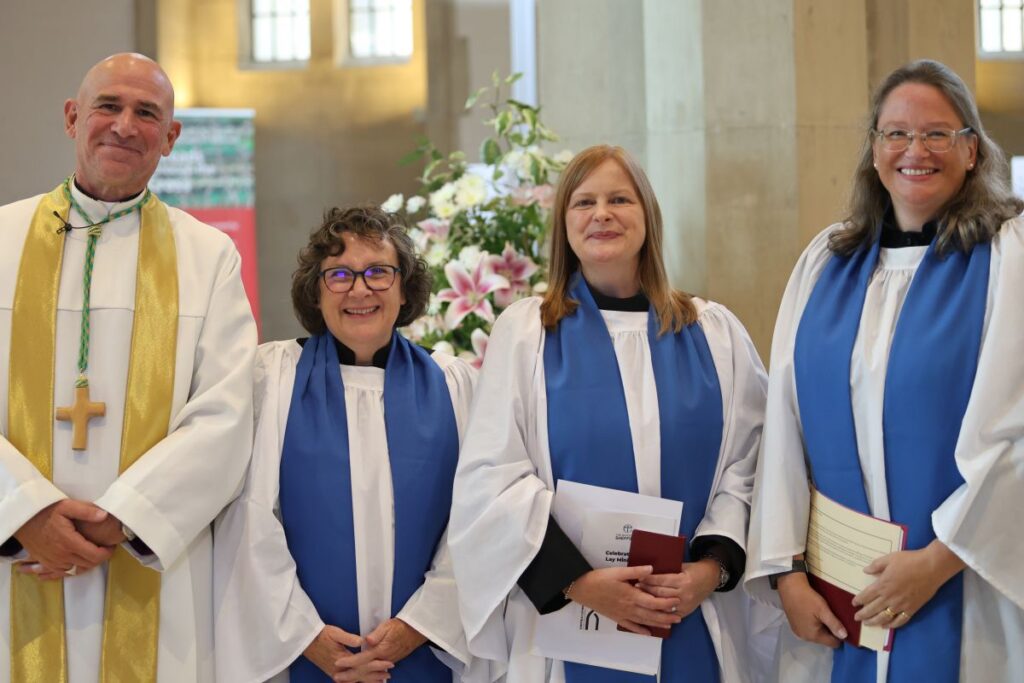 Lay Readers with the Bishop of Sheffield